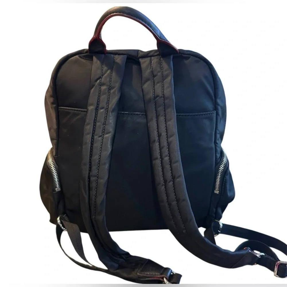 MZ Wallace Madelyn Black Nylon Backpack
